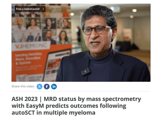 ASH 2023 | Dr. Ravi Vij – VJ HemeOnc